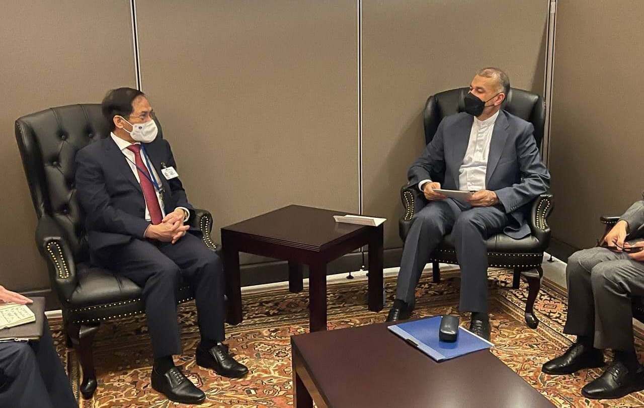 امير عبداللهيان يثمّن مواقف فيتنام المبدئية تجاه ايران في الامم المتحدة