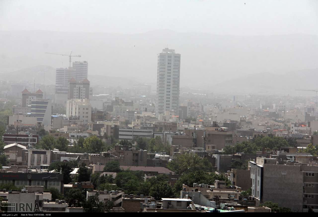 آلودگی هوا در چهار منطقه کلانشهر مشهد