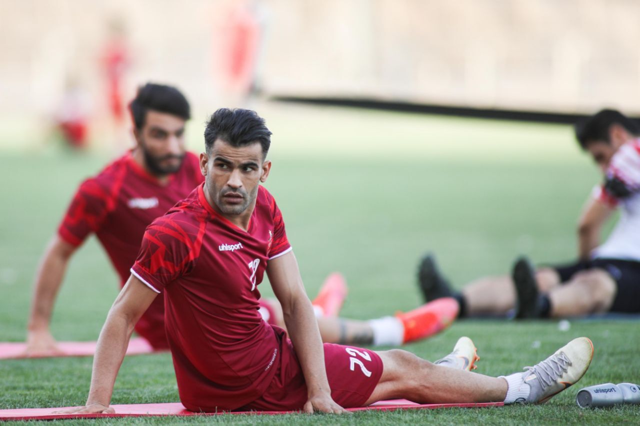 پیگیری تمرینات پرسپولیس در حضور یک پیشکسوت