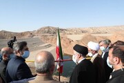 رییس جمهوری از سد کنجانچم مهران دیدن کرد