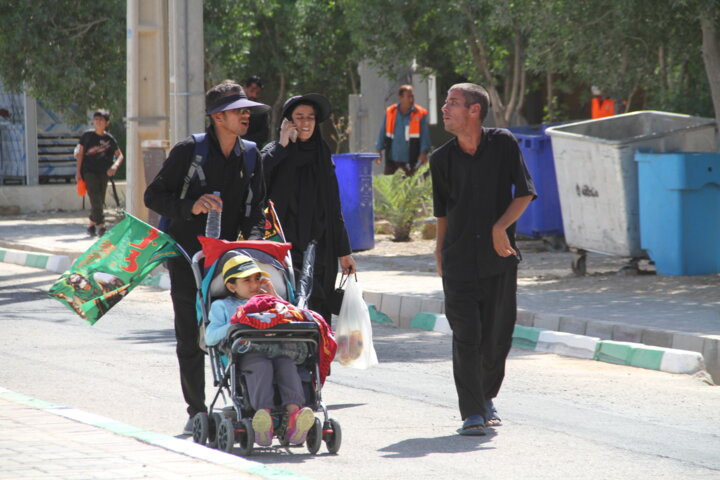 مهران، سرمست از دیدار دوباره زائران اربعین