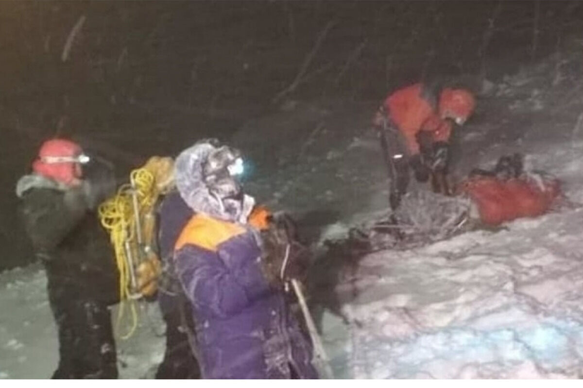 مرگ پنج کوهنورد روس بر اثر کولاک