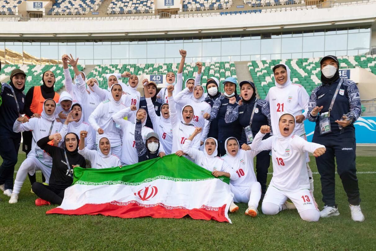 Iranian women's first ever trace in history of AFC Cup