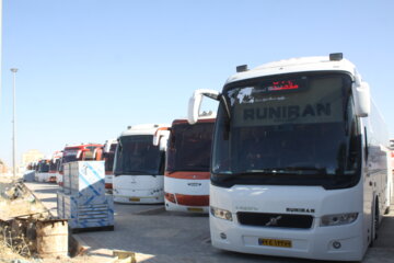 ۹۰ درصد ناوگان اتوبوس زنجان آماده جابه‌جایی زائران اربعین است