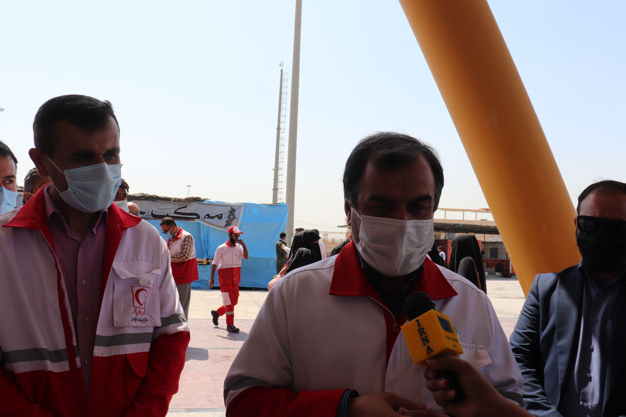 ۲۰۰ نفر از کادر درمانی هلال احمر به عراق اعزام شدند