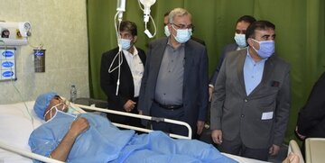 بازدید وزیر بهداشت از بیمارستان شهید جلیل یاسوج