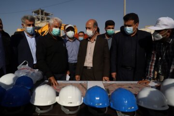 بازدید وزیر نیرو از پروژه‌های فاضلاب شهرستان اهواز