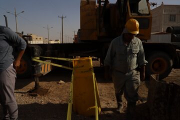 بازدید وزیر نیرو از پروژه‌های فاضلاب شهرستان اهواز