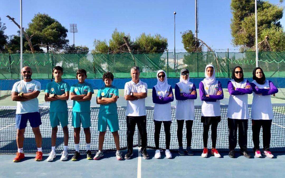 تیم پسران نوجوان ایران هم فاتح مسابقات تنیس غرب آسیا شد