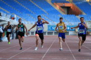 La final de las Competiciones de Atletismo de Clubes de Irán
