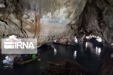 Sahulán, la segunda mayor cueva acuática de Irán