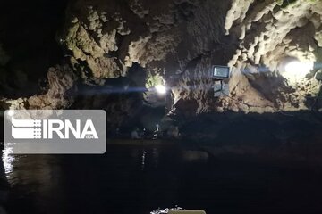 Sahulán, la segunda mayor cueva acuática de Irán