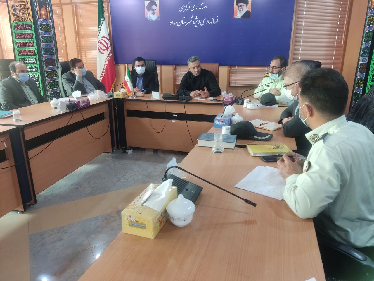 فرماندار ساوه: ارتقای آگاهی اجتماعی  نسبت به پدافند غیرعامل ضروری است