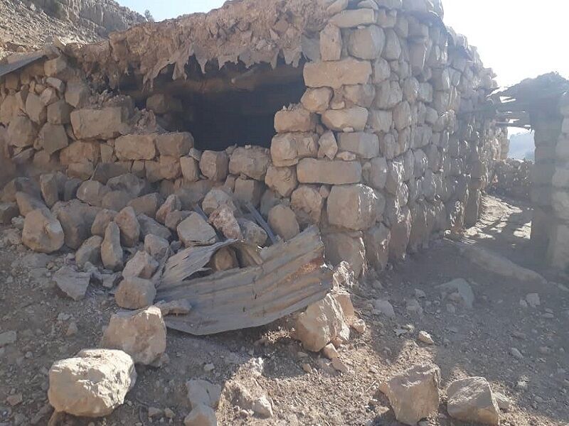۱۲ مصدوم در زمین لرزه اندیکا - کوهرنگ