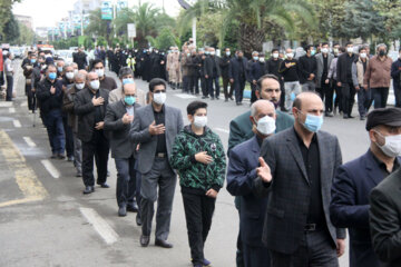 عزاداری خیابانی سالروز رحلت پیامبر در آستارا‎‎