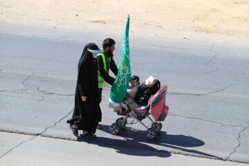 زائران پیاده امام رضا علیه السلام