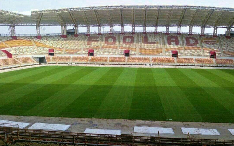 ورزشگاه خانگی فولاد خوزستان برای مسابقات لیگ برتر آماده شد
