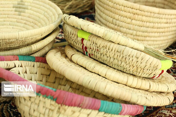 Iran : atelier de la vannerie dans un village à Marivan à l’ouest