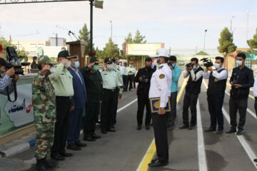 صبحگاه نیروی انتظامی استان سمنان