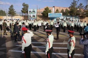 صبحگاه نیروی انتظامی استان سمنان