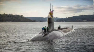 واکنش پکن به برخورد زیردریایی هسته ای آمریکا با شی ناشناس در دریای چین