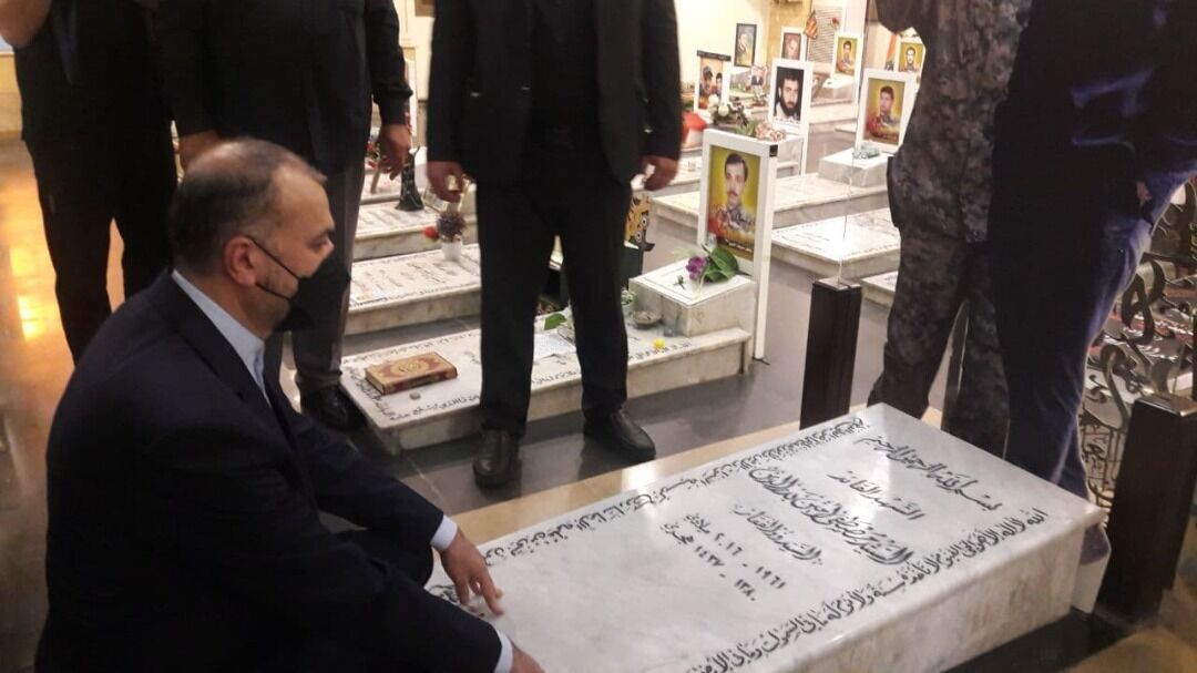 Iran FM pays tribute to Imad Mughniyeh, other martyrs of Resistance