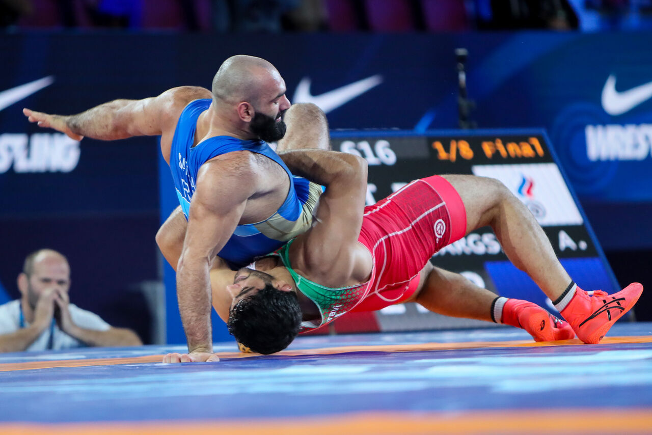 Saravi gains Iranian Greco-Roman team’s 1st gold medal