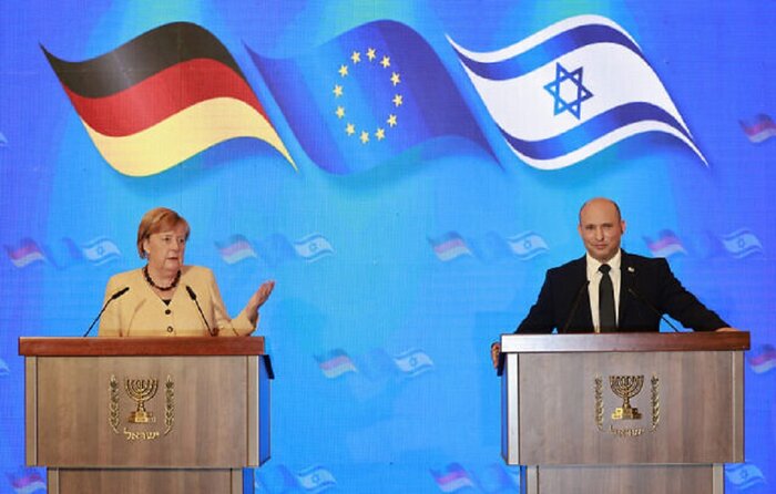 اختلاف رژیم اسرائیل با آلمان بر سر تشکیل کشور مستقل فلسطین