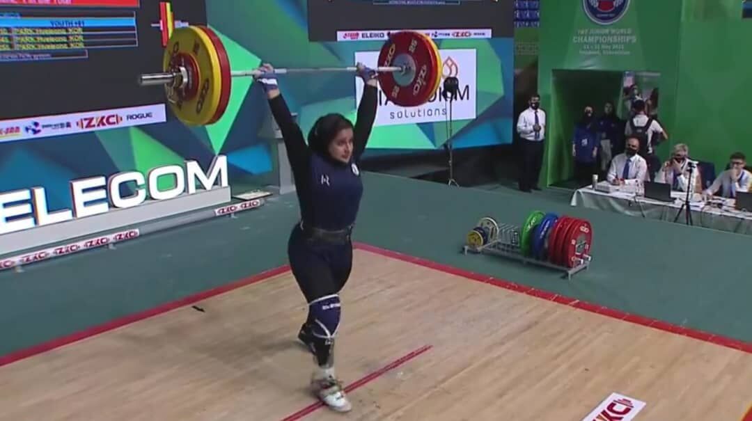 Iran's Jamali wins silver medal in IWF Youth World C'ships