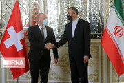 Iran FM, Pres of Swiss National Council meet in Tehran