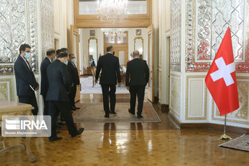 Iran FM, Pres of Swiss National Council meet in Tehran