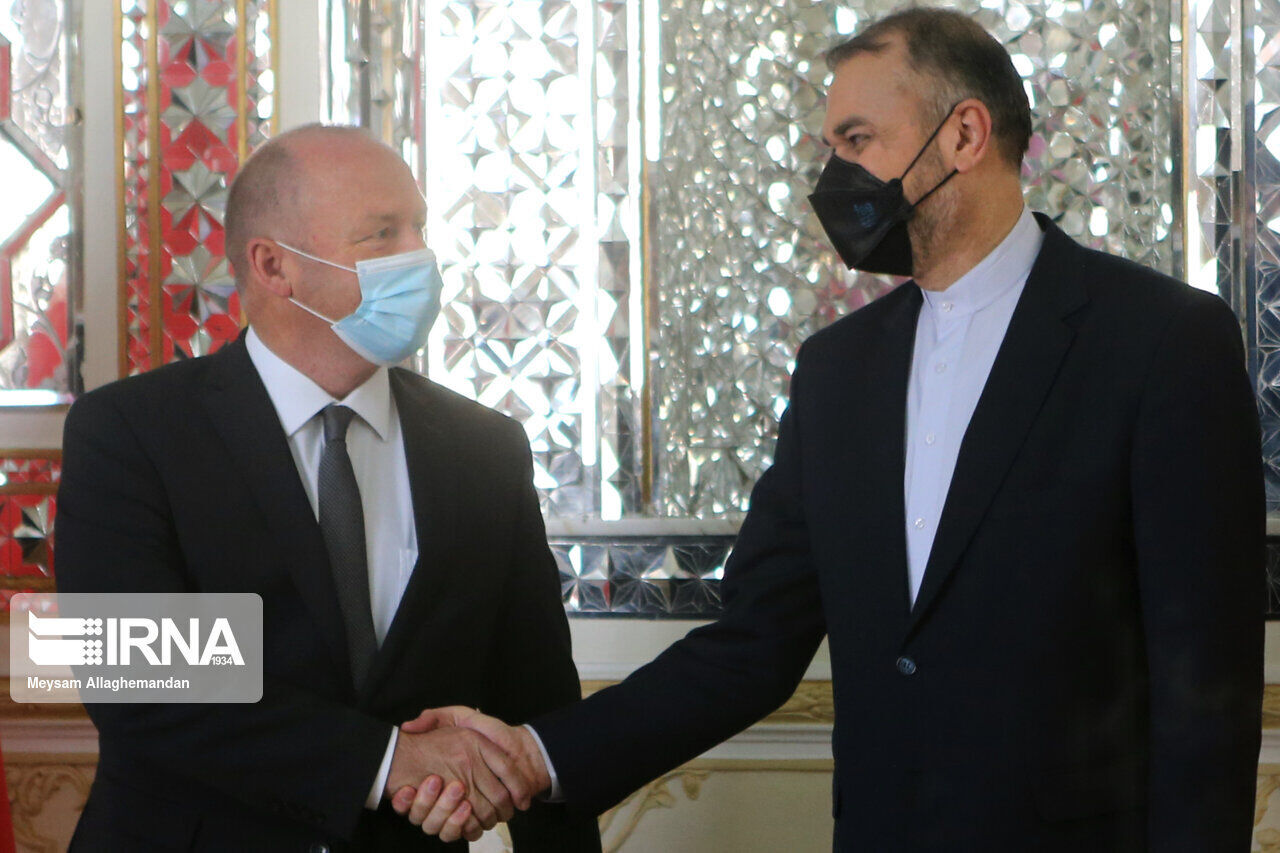 سوئس اسپیکر کی ایرانی وزیر خارجہ سے ملاقات