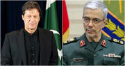 میجر جنرل باقری اور عمران خان کا تعاون کی مضبوطی کا جائزہ