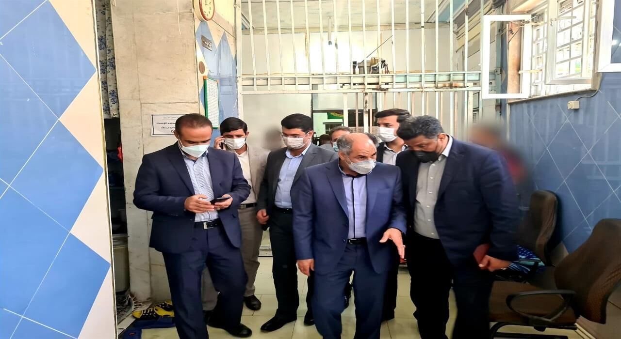 رییس کل دادگستری از زندان مرکزی کرمانشاه بازدید کرد