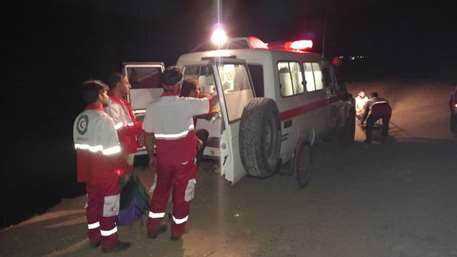 ۱۱ مصدوم آوار سیلوی در حال ساخت روستای لک اوج به مراکز درمانی منتقل شد