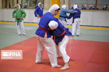 Concentración de la selección nacional de Kurash en Boynurd
