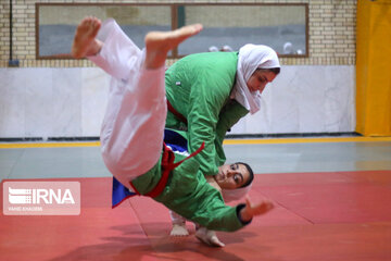 Concentración de la selección nacional de Kurash en Boynurd
