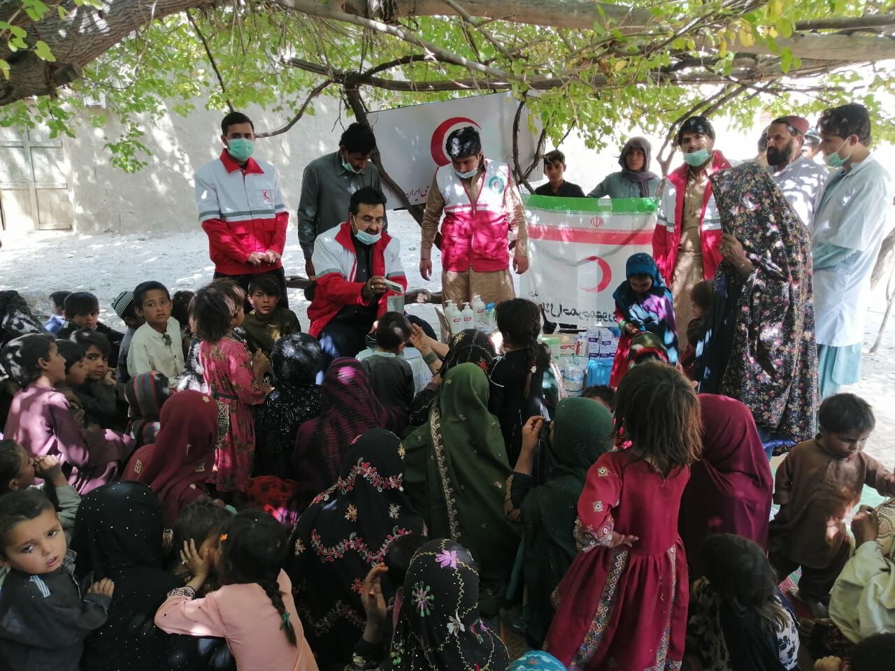 Iran's Red Crescent conducts relief operation for earthquake victims in Pakistan