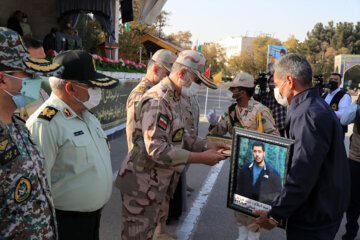 آیین دانش‌آموختگی مرزبانان خراسان رضوی