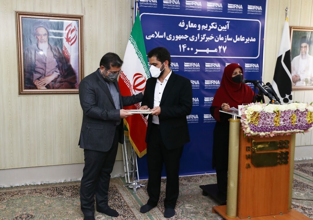 IRNA chief's inauguration ceremony held in presence of culture minister