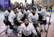  Irans Eishockey-Nationalmannschaft der Frauen wird Vizemeister 