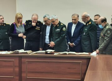 Chief of Staff of the Iranian Armed Forces visits Russian naval activities