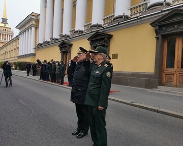 Chief of Staff of the Iranian Armed Forces visits Russian naval activities