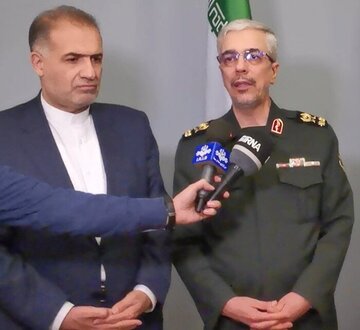 Chief of Staff of the Iranian Armed Forces visits Russian naval activities