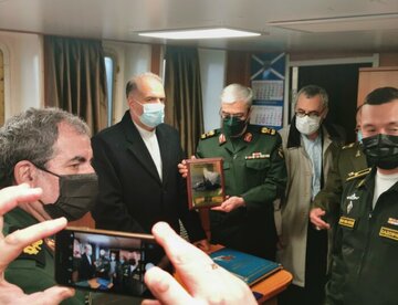 Chief of Staff of the Iranian Armed Forces visits Russian naval activities