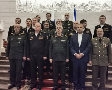 Chief of Staff of the Iranian Armed Forces visits Russian naval activities