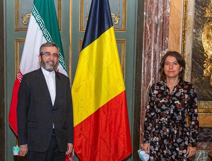 رایزنی‌های دیپلمات ارشد بلژیک و علی باقری در بروکسل