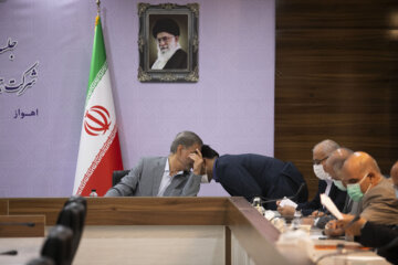 نشست بررسی وضعیت شرکت هفت تپه و شورای اداری خوزستان با حضور رئیس قوه