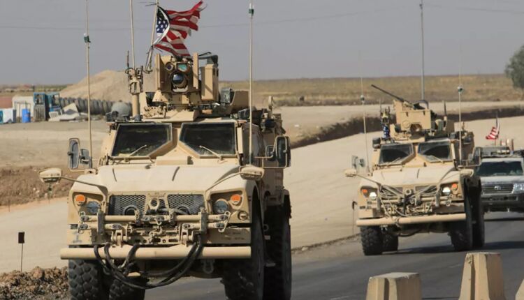 ورود کاروان اشغالگران آمریکایی از عراق به سوریه