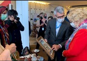 La representación iraní en Ginebra participa en el Bazar Benéfico de Artesanía de la ONU